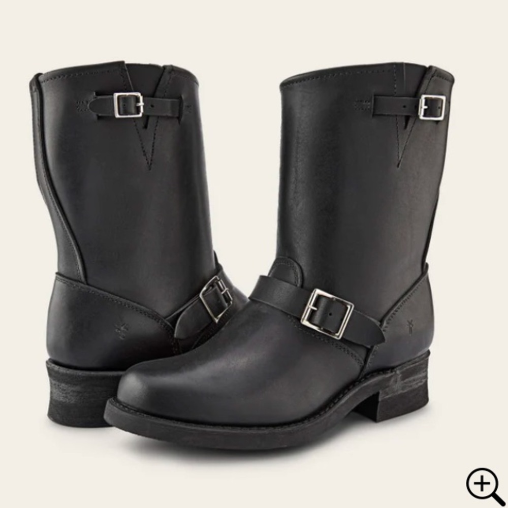 Frye Fleece Lined Engineer boots